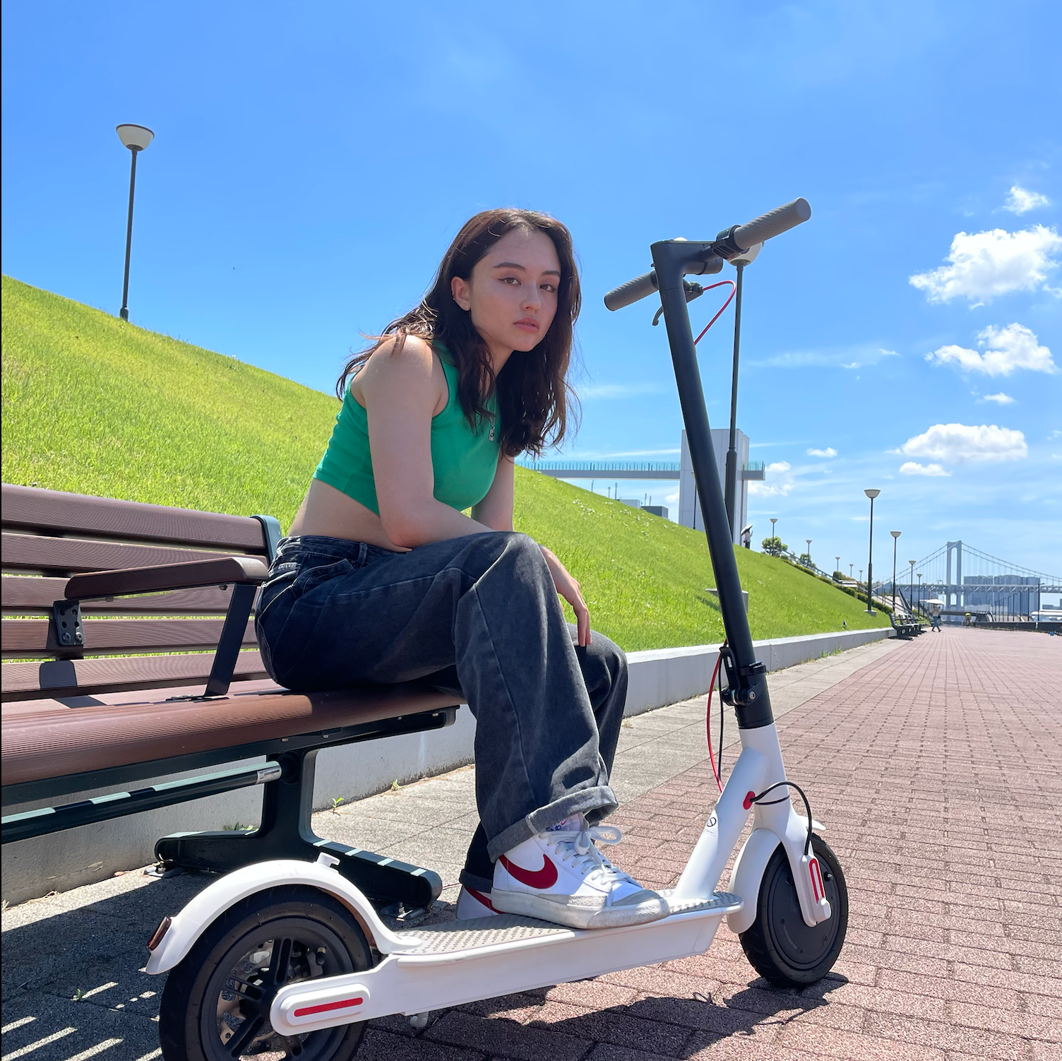 1323 展示品 Kintone Air キントーン エアー 電動キックボード 黒 折畳み 商品 \u2013 kintone公式通販